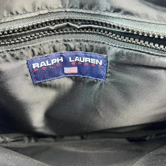 Ralph Lauren Polo Sport Messenger Shoulder Bag Cross Body Adjustable Vintage NEW - Picture 10 of 11